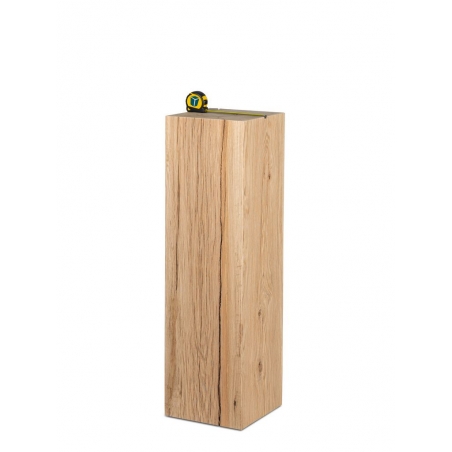 Socle bois de chêne | colonne de chêne | pilier de chêne
