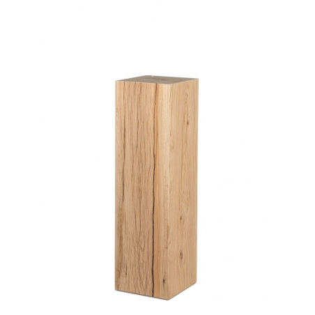 Socle bois de chêne | colonne de chêne | pilier de chêne