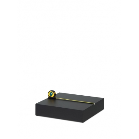 Socle pour magasin, noir, sur mesure