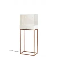 Vitrine présentoir avec tiroir