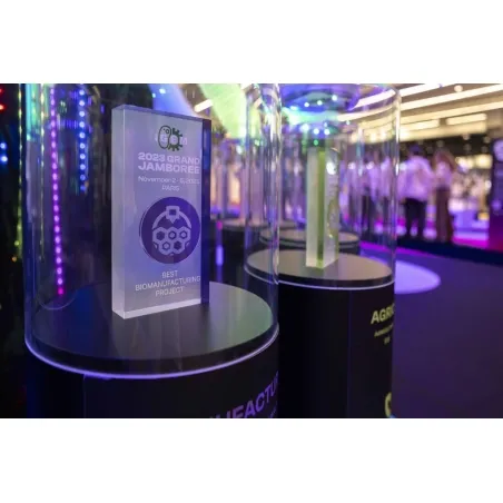 Vitrine cloche rond