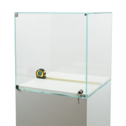 Vitrine cloche avec porte