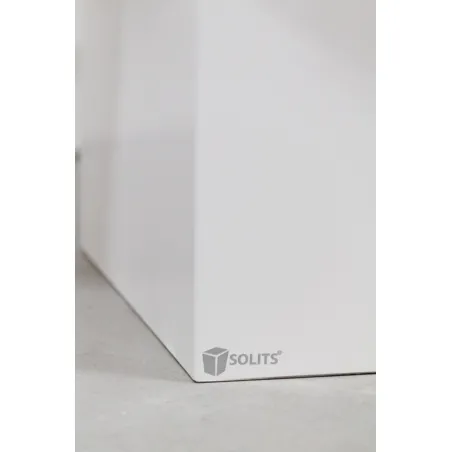 Socle MDF blanc satiné | Colonne blanc décorative | Pilier blanc