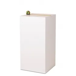 sokkels MDF blank overschilderbaar | zuilen MDF blank wit voorgegr