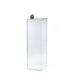 Socle verre | colonne verre | pilier verre