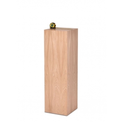 Socle chêne creux