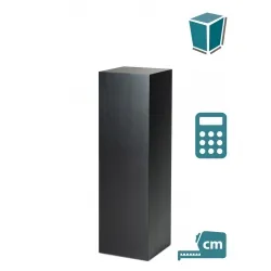 Socle chêne creux