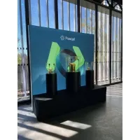 Vitrine cloche rond