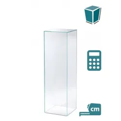 Socle verre | colonne verre | pilier verre