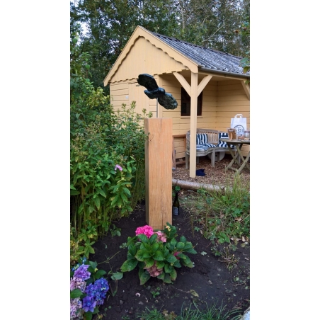 Socle bois de chêne | colonne de chêne | pilier de chêne