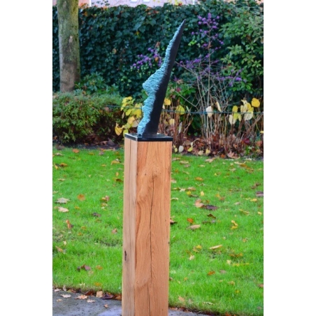 Socle bois de chêne | colonne de chêne | pilier de chêne