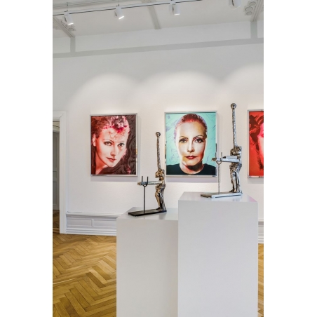 Socle MDF blanc satiné | Colonne blanc décorative | Pilier blanc