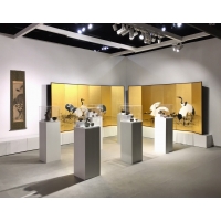 Socle MDF blanc satiné | Colonne blanc décorative | Pilier blanc