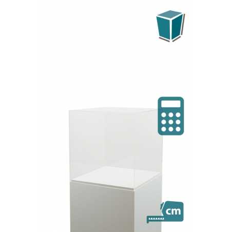 Vitrine cloche plexi