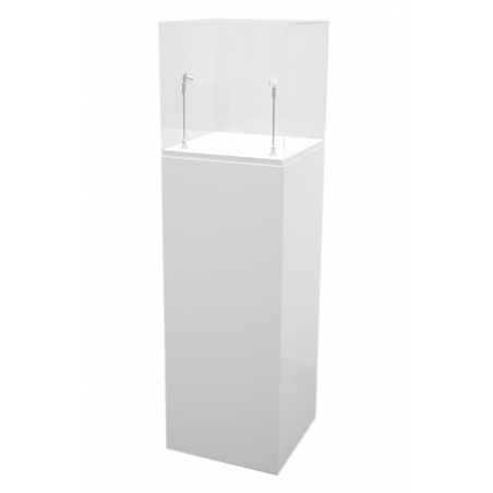 Solits sokkel 40 x 40 x 100 cm met beschermkap 40 x 40 x 40 cm, inclusief 2x LED type 1 Solits sokkel 40 x 40 x 100 cm met beschermkap 40 x 40 x 40 cm, inclusief 2x LED type 1