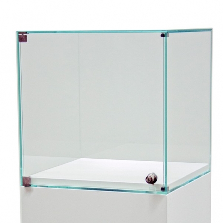 Vitrine socle avec porte 30 x 30 x 30 cm