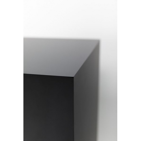 socle noir, 25 x 25 x 100 cm (lxLxh)