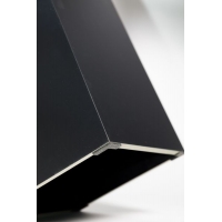 socle noir brillant, 40 x 40 x 100 cm (lxLxh)