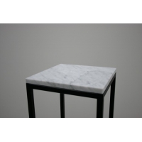 Top marbre blanc (Carrara, 20mm), 40 x 40 cm