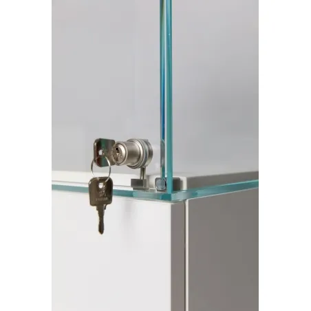 Vitrine cloche avec porte