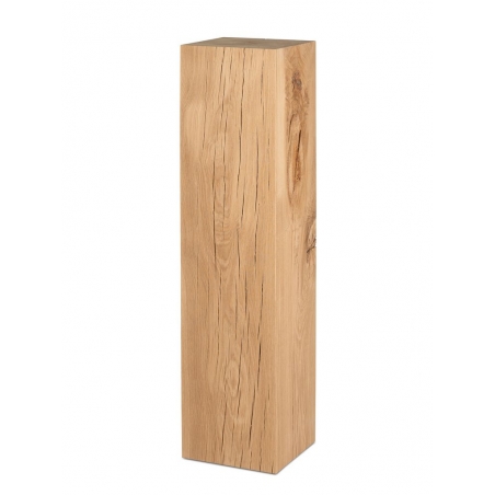 Socle bois de chêne | colonne de chêne | pilier de chêne