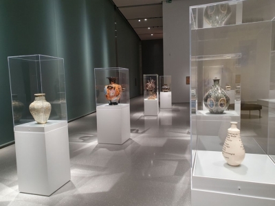 Vitrines de Solits au plus grand museée d art de Norvège
